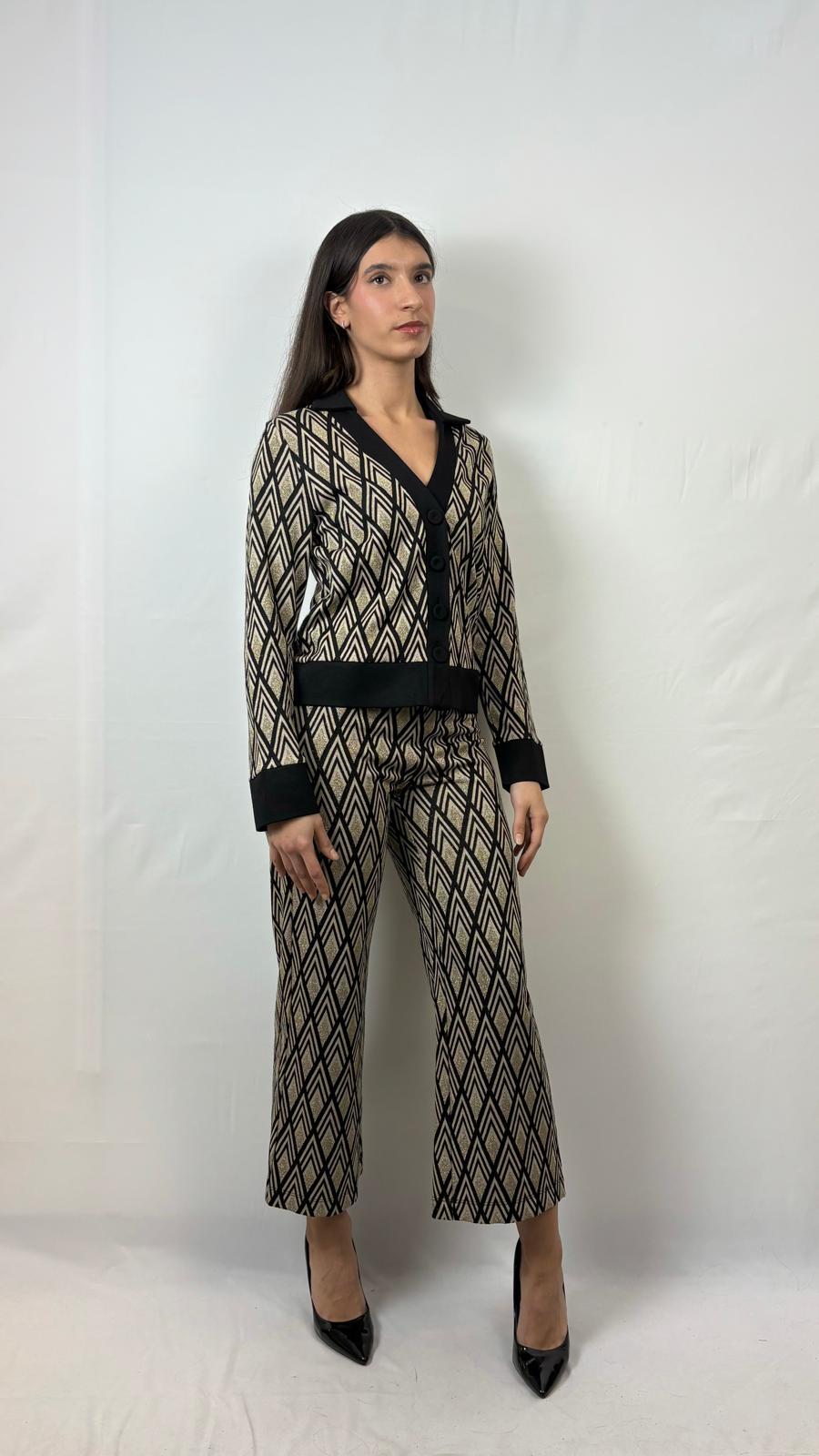 Cardigan Fantasia Cafè-Noir