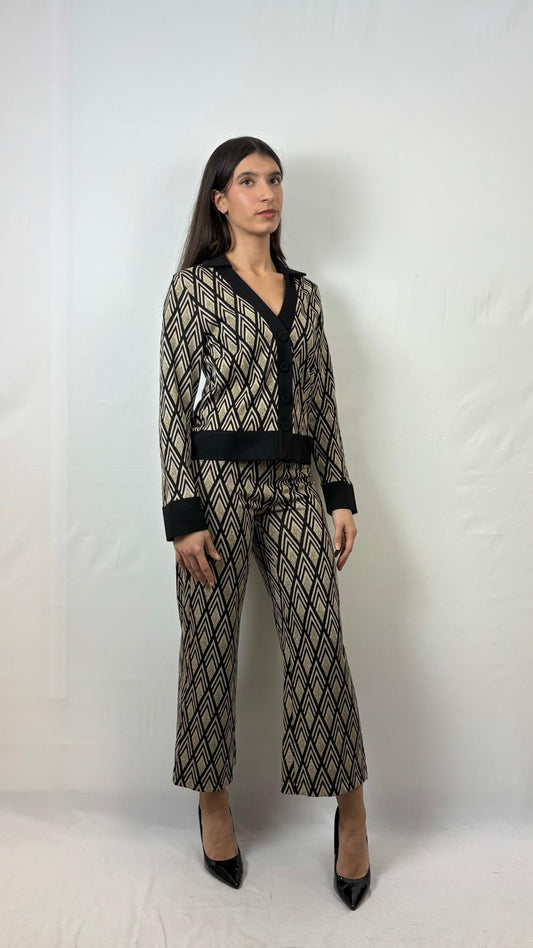 Cardigan Fantasia Cafè-Noir