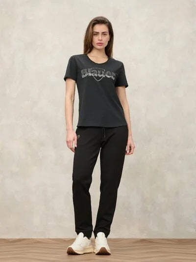 T-Shirt logo glitter Graham Blauer