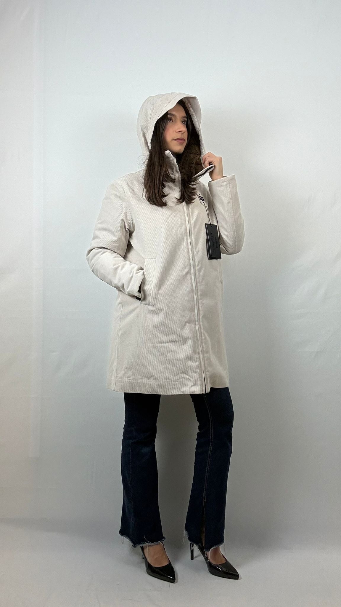 Giubbetto in vellutto Fayette Blauer