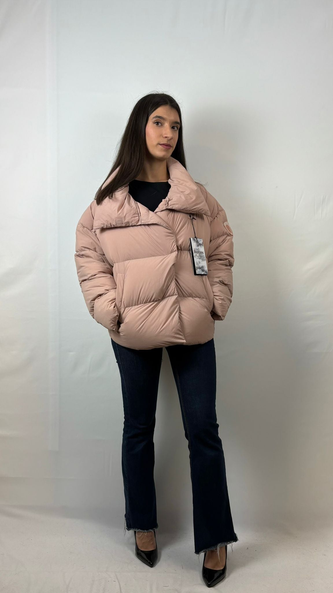 Piumino corto nuvola Ross Blauer