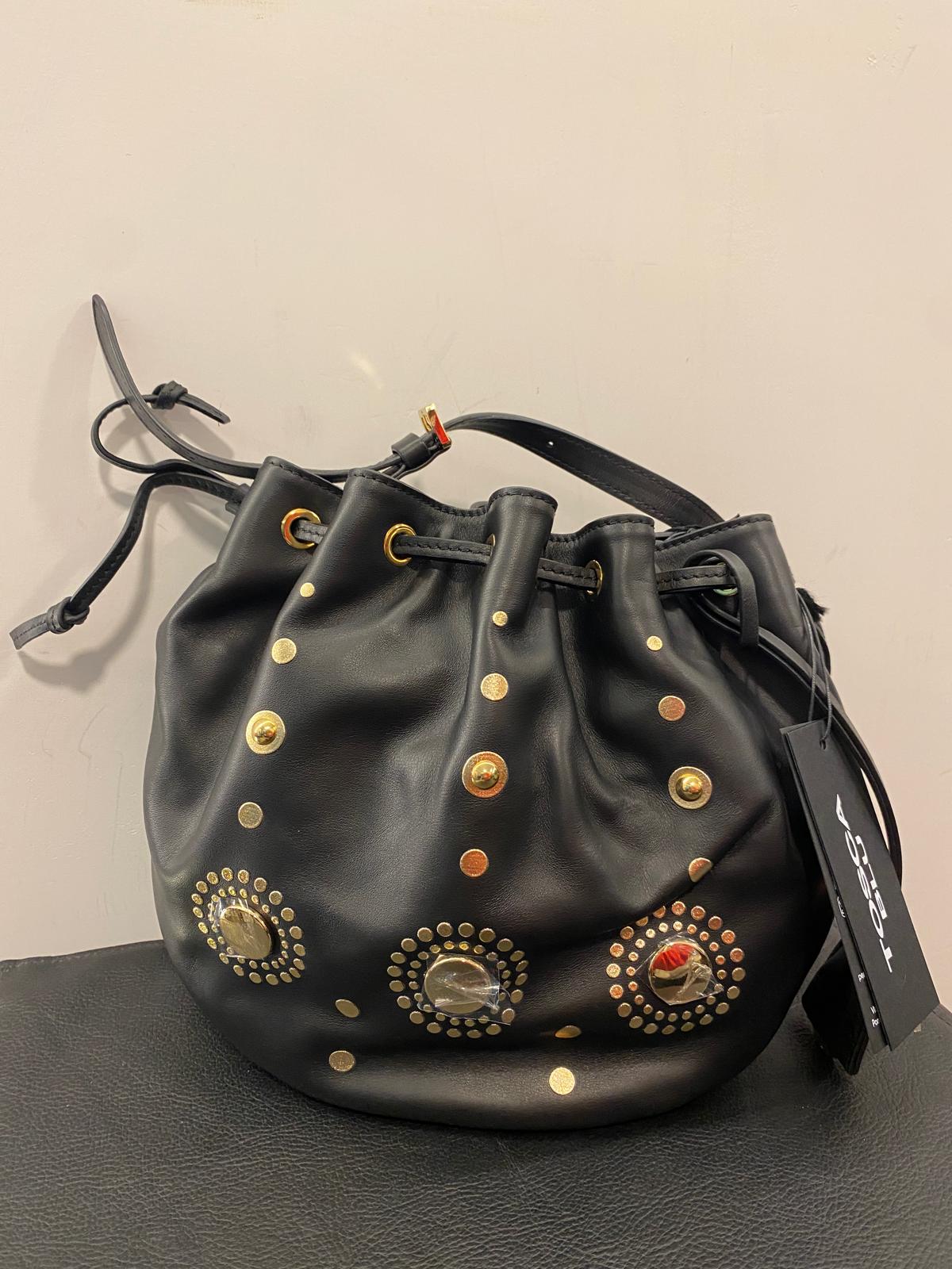 Borsetta a secchiello Tosca Blu